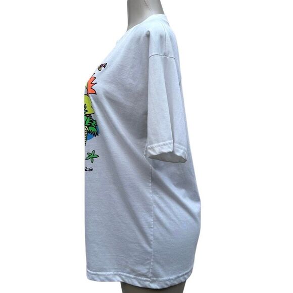 Philippine Crafts Souvenir T-shirt Unisex Small White Summer Tropical Graphics - Picture 12 of 14